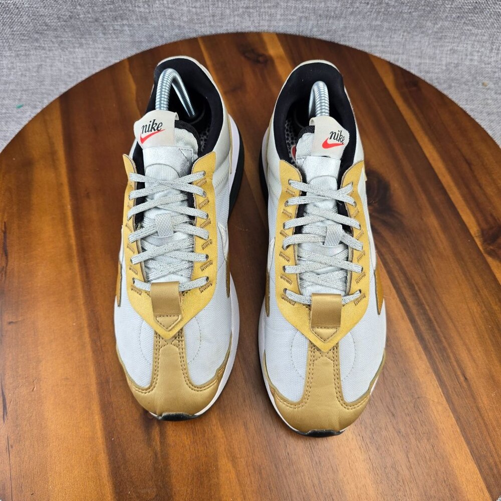 Nike Air Max Pre-Day Sneakers Womens Size 8.5 Gold & White Athletic Shoes - Picture 5 of 14
